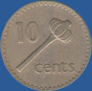 Увеличить 10 центов Фиджи