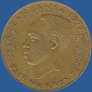 20 сенти Танзании 1977 года