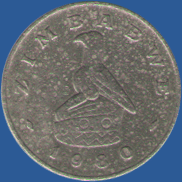 20 центов Зимбабве 1980 года